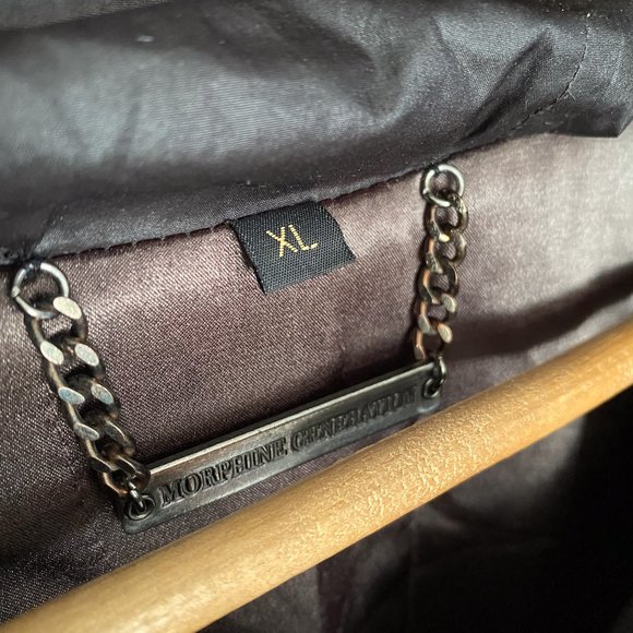 Quilted 3/4 zip pullover Hooded jacket - Picture 4 of 7